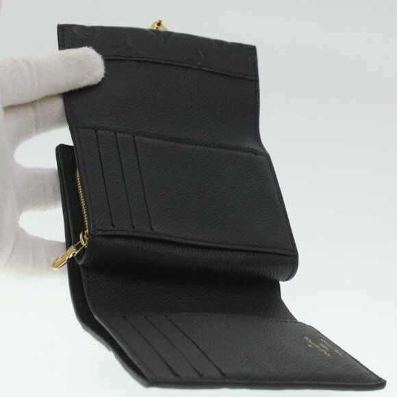 LOUIS VUITTON Empreinte Porte Feuille Metis Compact Wallet Noir M80880 LV 37826S - Picture 5 of 14